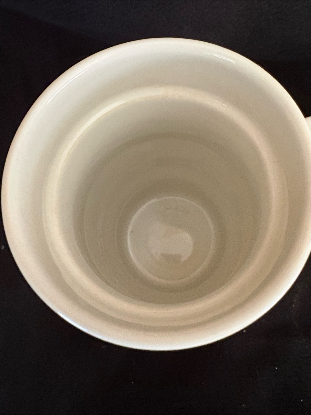 Ello Jane Ceramic Travel Mug Cream and Blue 18 oz - Picture 9 of 9